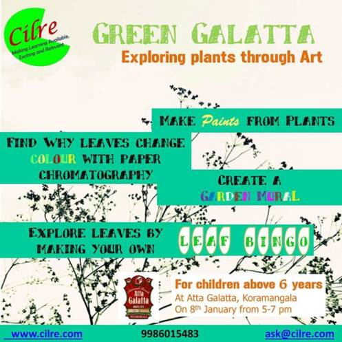 Green Galatta A workshop on plants at Atta Galatta Bengaluru