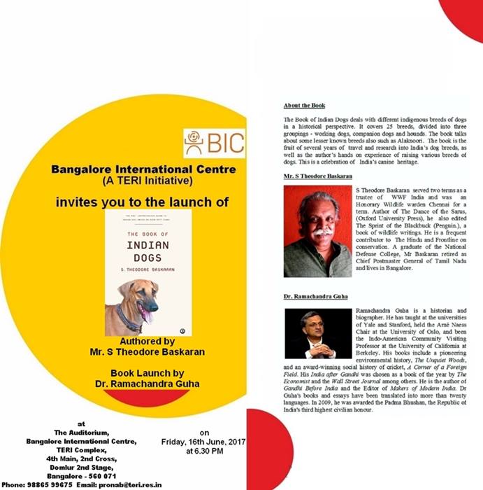 Book Launch of "The book of Indian Dogs" | Whatshapp Bengaluru